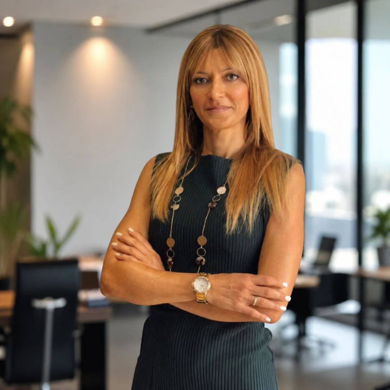 Mónica Correa, asesora de seguros